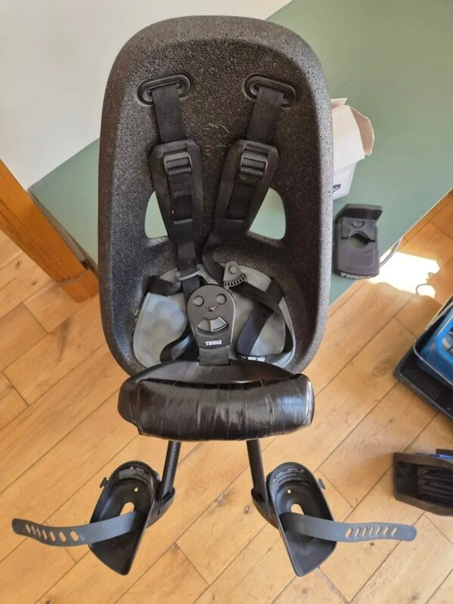 Thule Yepp Nexxt Mini - Front Mounted Child Bike Seat - Black - Image 2