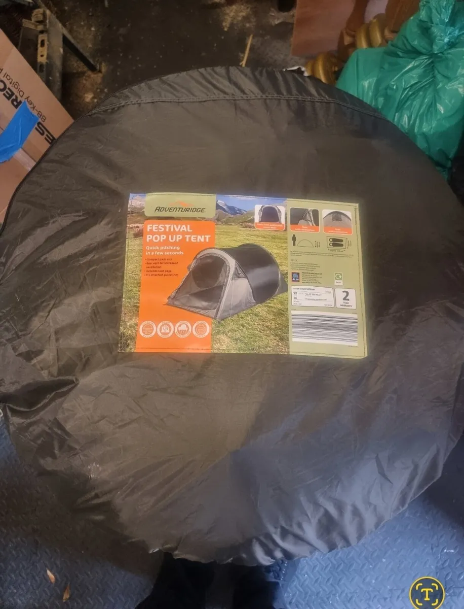 2 man pop up tent and privacy loo tent