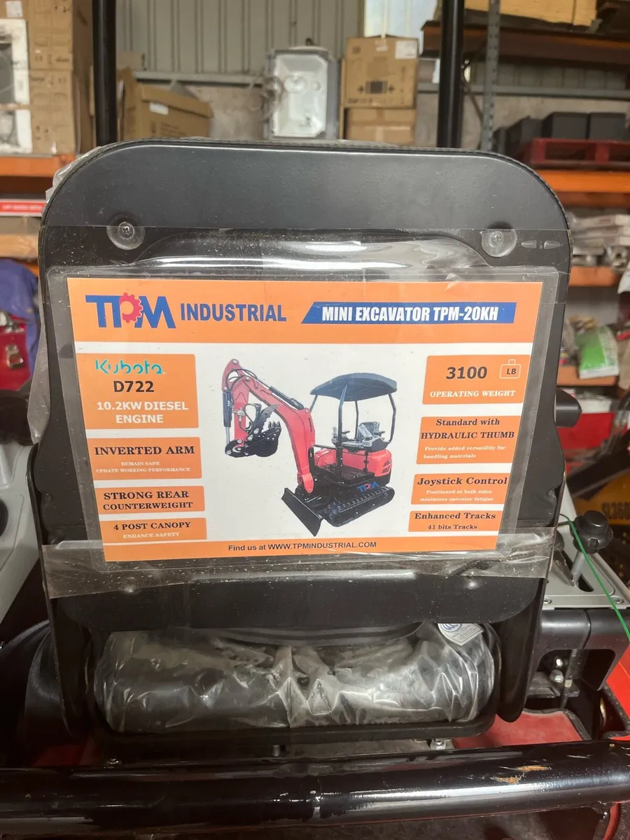 2026 1.4 ton TPM industrial Kubota engine - Image 3