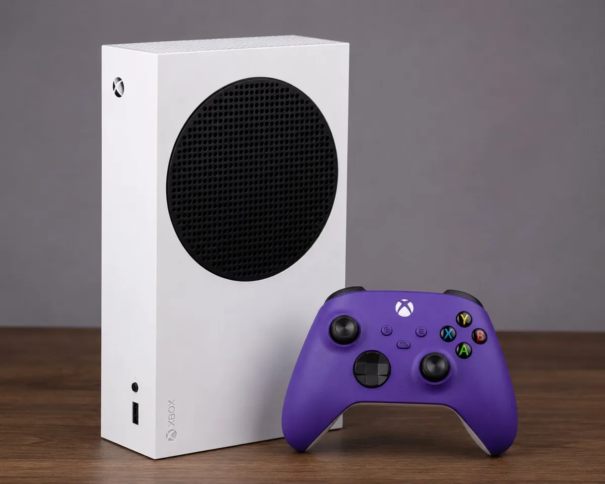 Xbox Series S 500gb with Purple controller