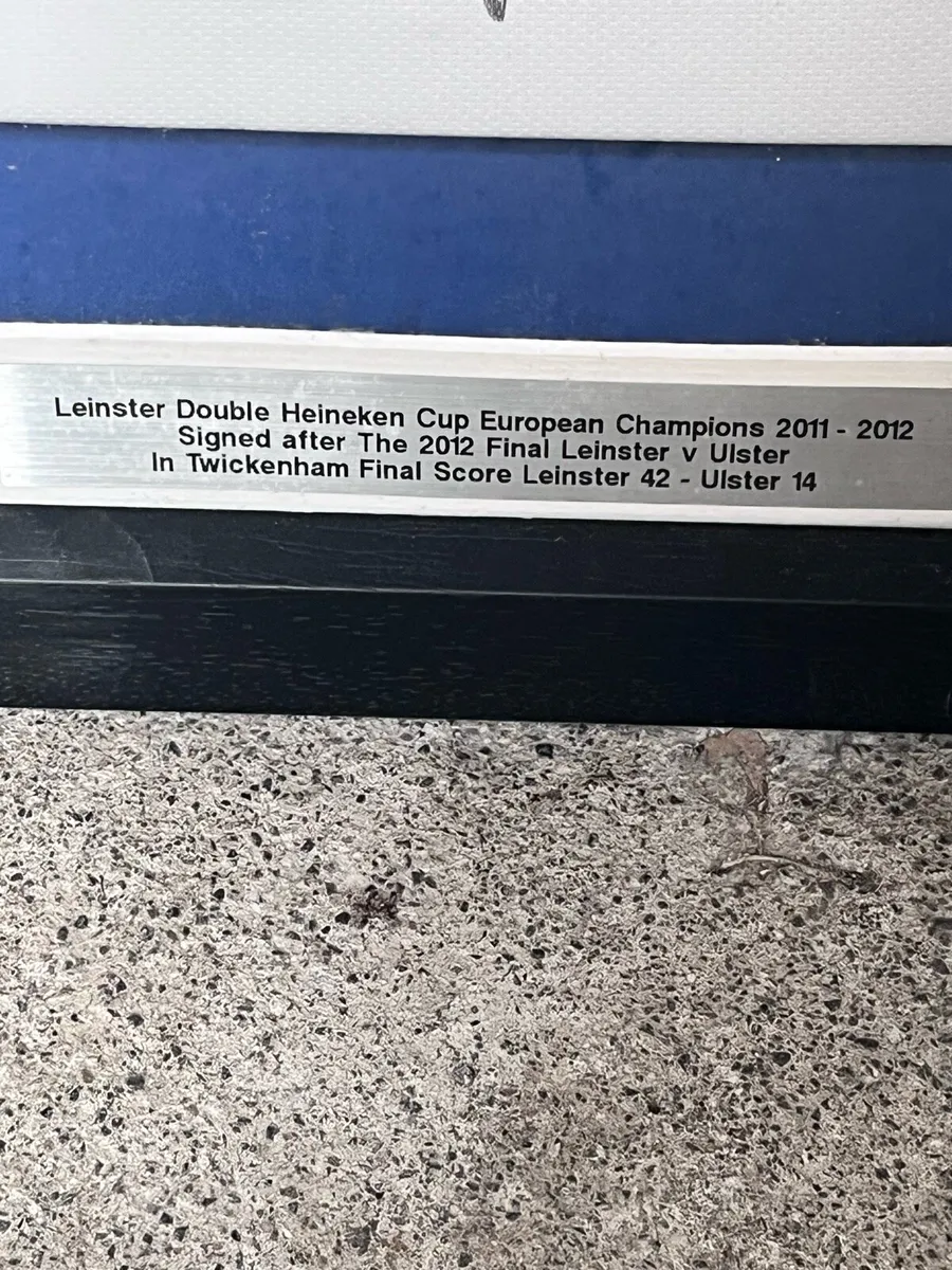 Framed Leinster Rugby Jersey - Image 2