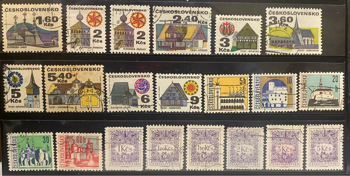 Czechoslovakian stamp lot - Image 4