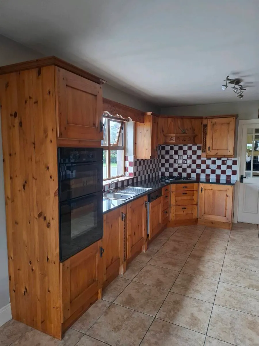 Used Solid Pine Kitchen - Image 3