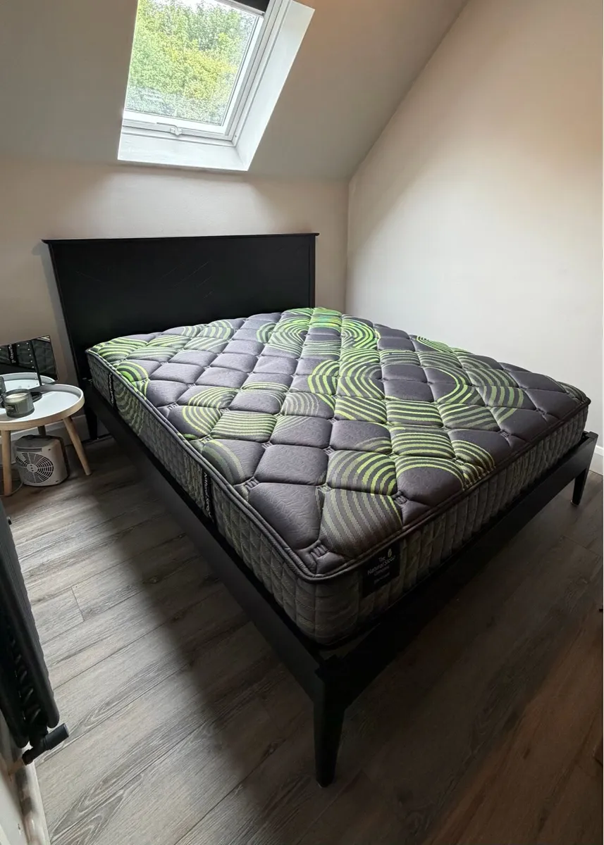 Brand new bed frame and mattress - Image 1