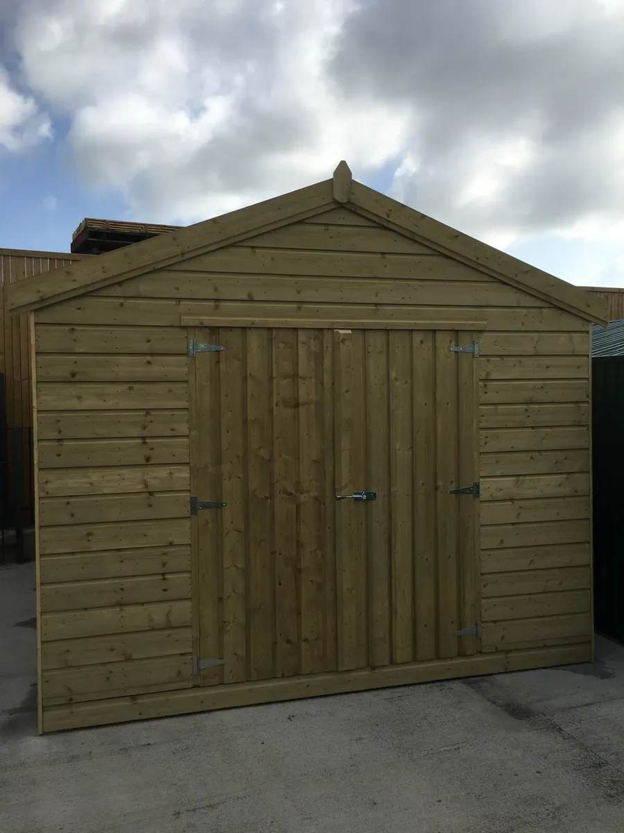 Tall Wooden Shed : Standard Style - Image 1