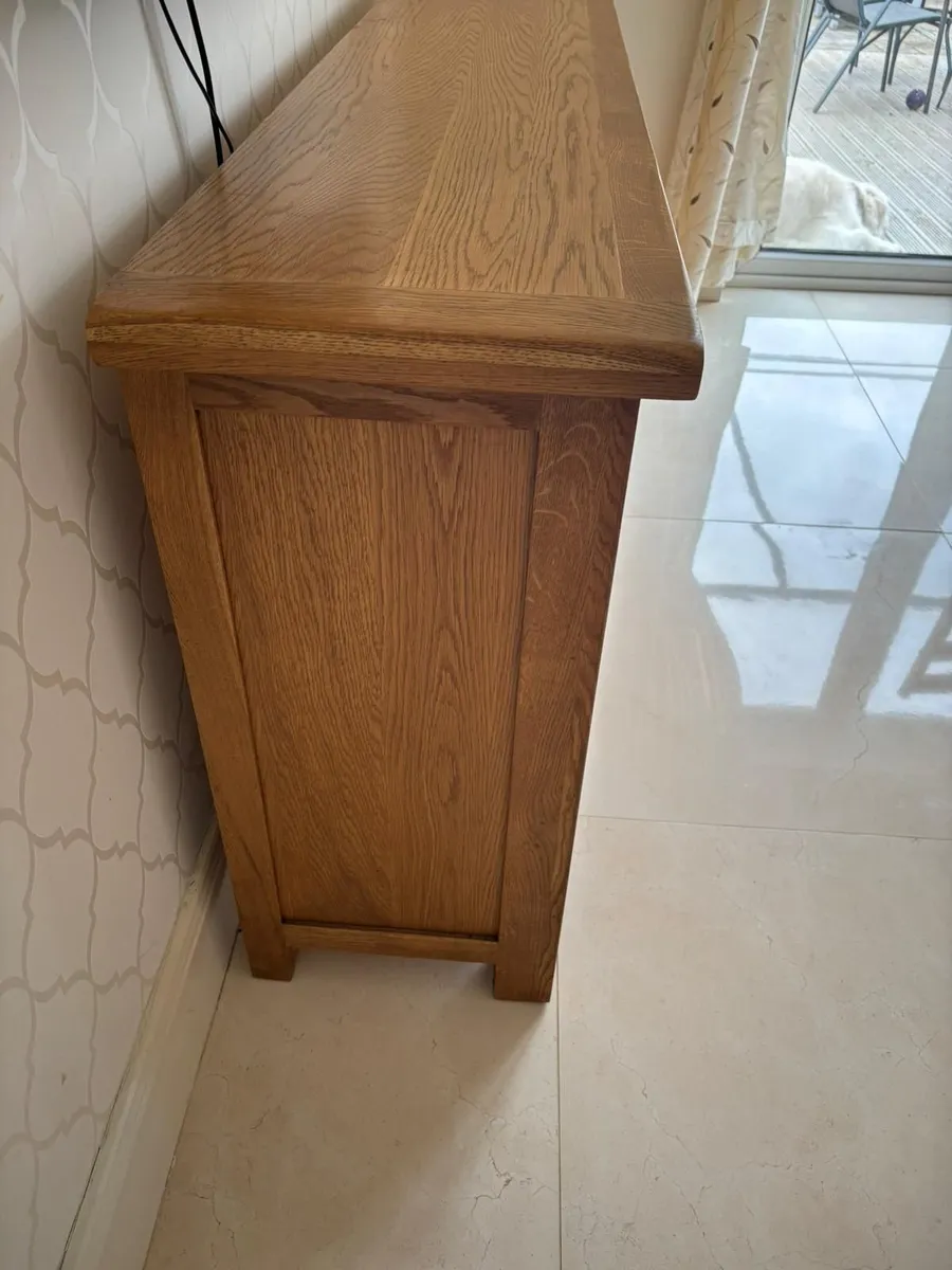Wooden chest to dining room with drawers - Image 2