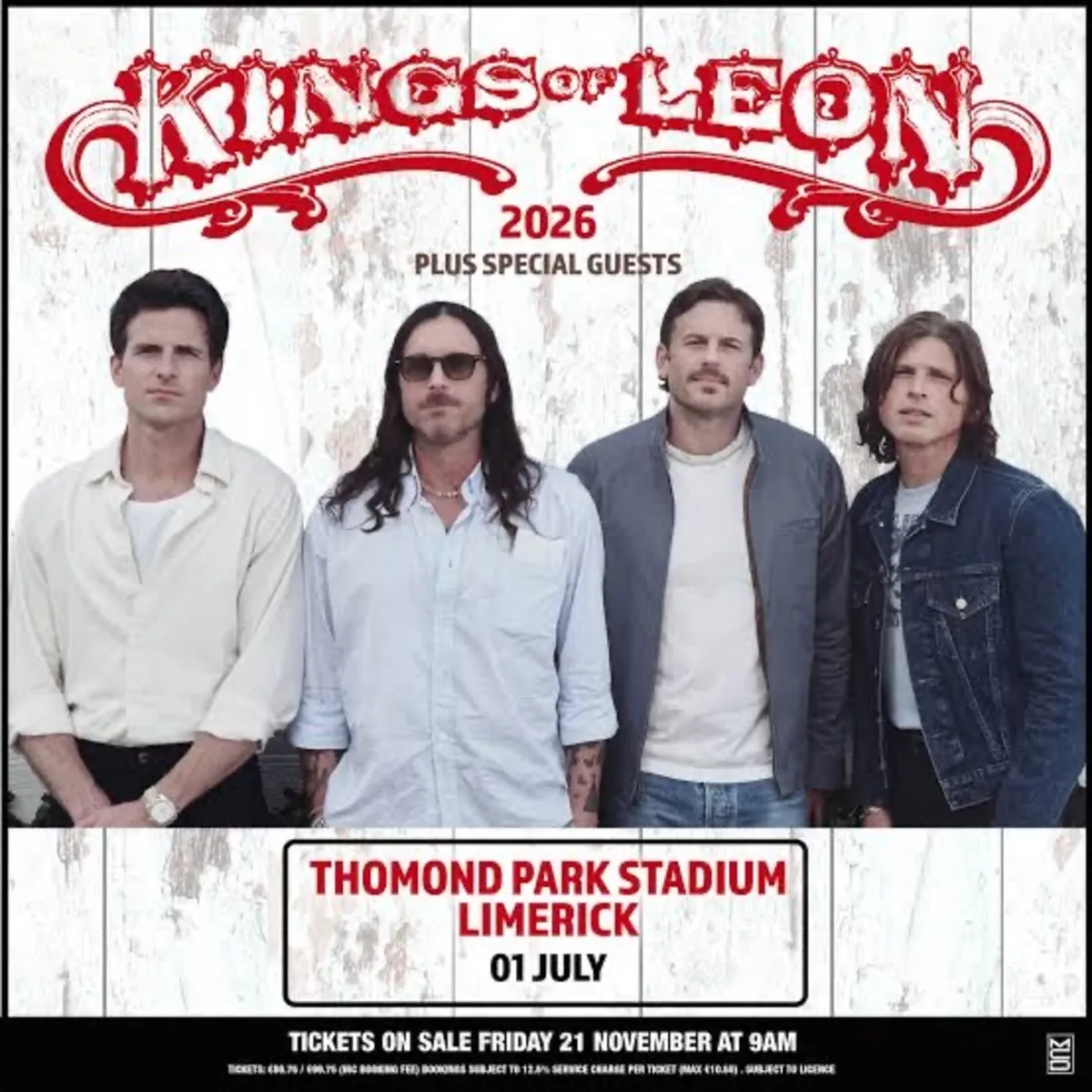 Kings of Leon Limerick x2