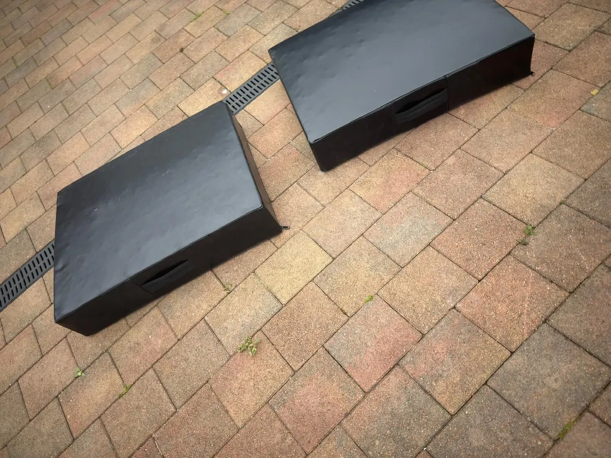 Heavy Duty Weightlifting Drop Pads (6")-Perf. Cond - Image 2
