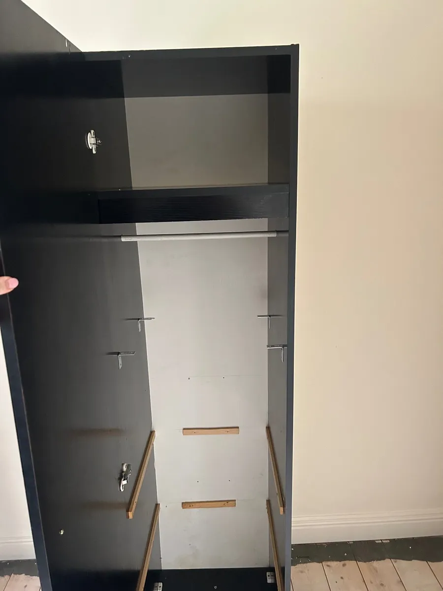 Bedroom Furniture Set - wardrobe, drawers, locker - Image 2