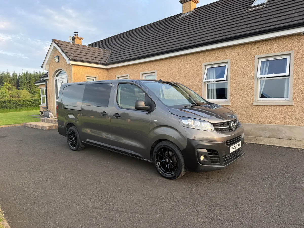 2022 Vauxhall Vivaro crew cab - Image 1