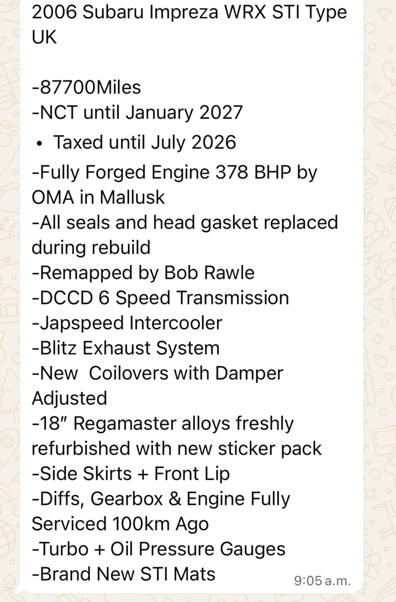 Subaru wrx sti - Image 3