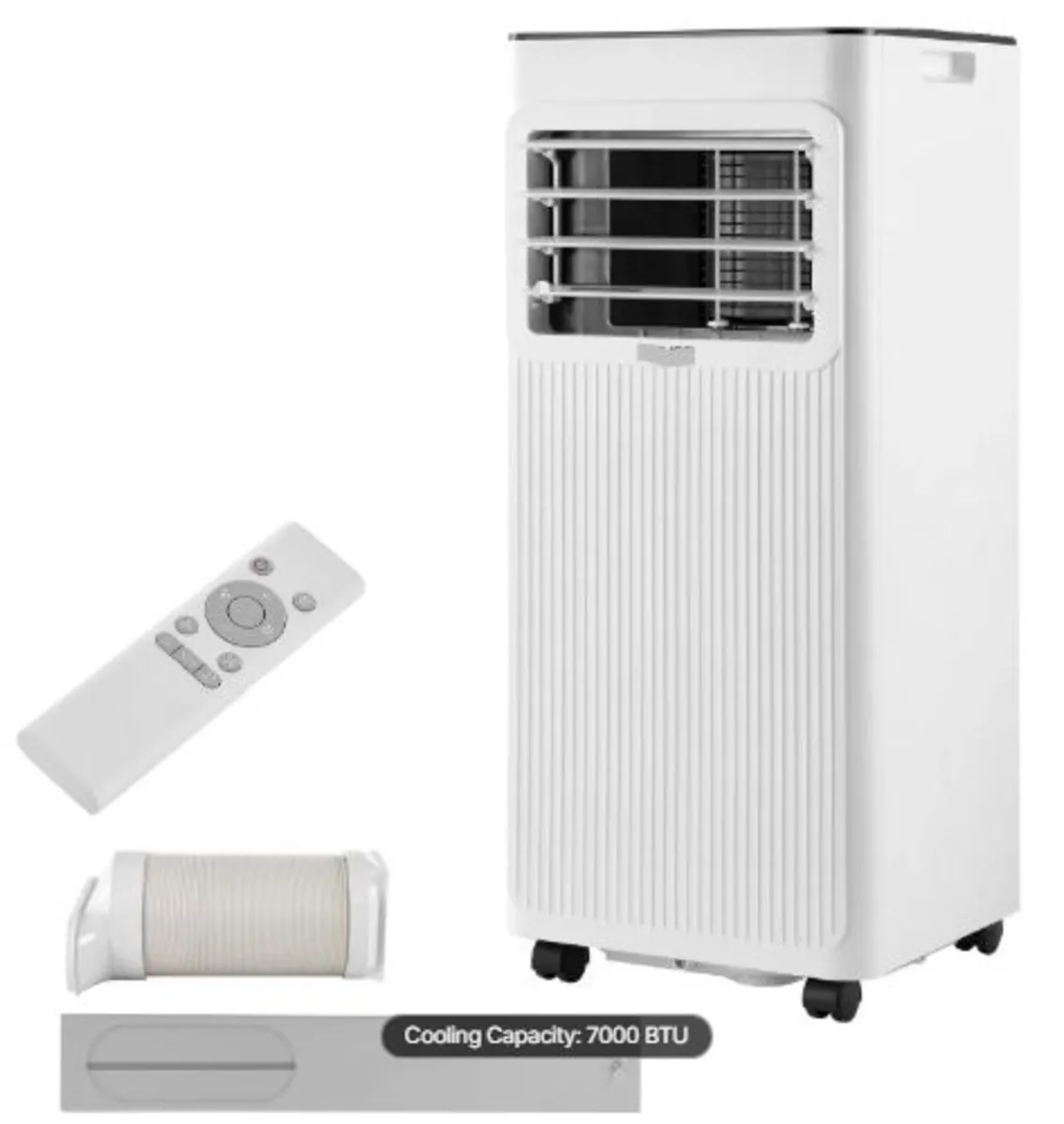 Portable Air Conditioner,7000 BTU 2kW 3-in-1 Stand - Image 1
