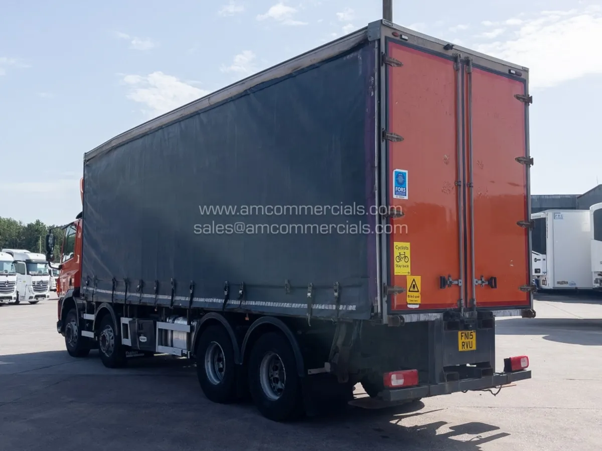 2015 DAF CF 370 CURTAINSIDER - Image 4