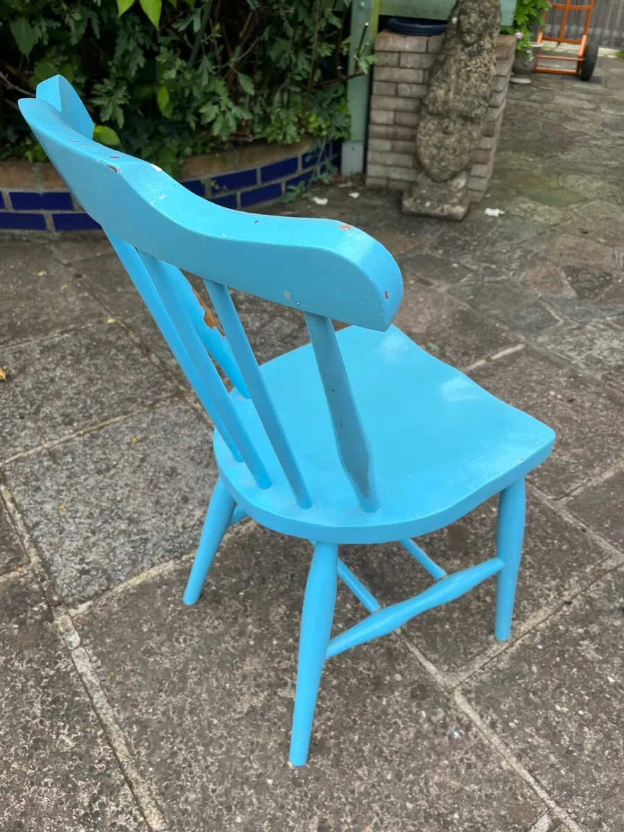 Wooden kitchen chairs - Image 2