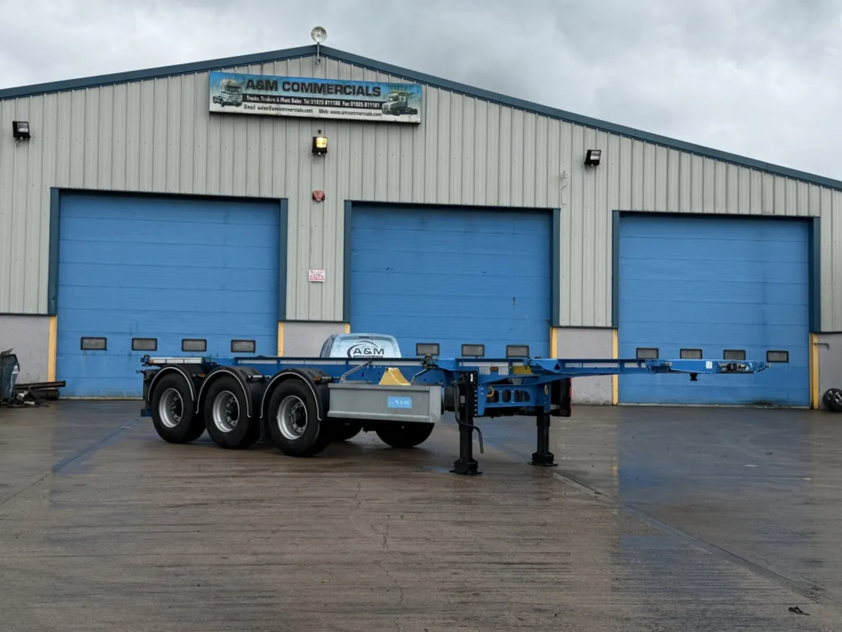 2023 D-TEC TANK CONTAINER SKELETAL TRAILER - Image 1
