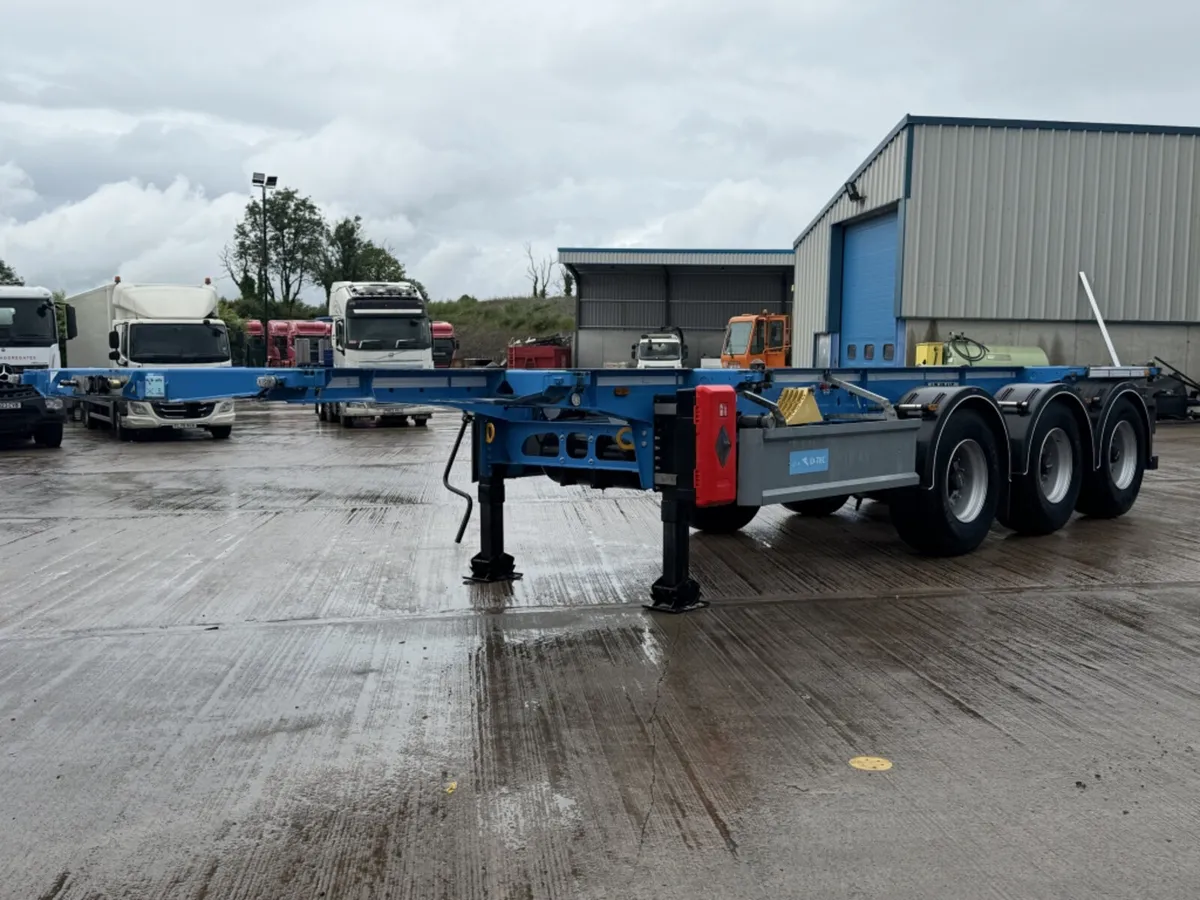 2023 D-TEC TANK CONTAINER SKELETAL TRAILER - Image 2