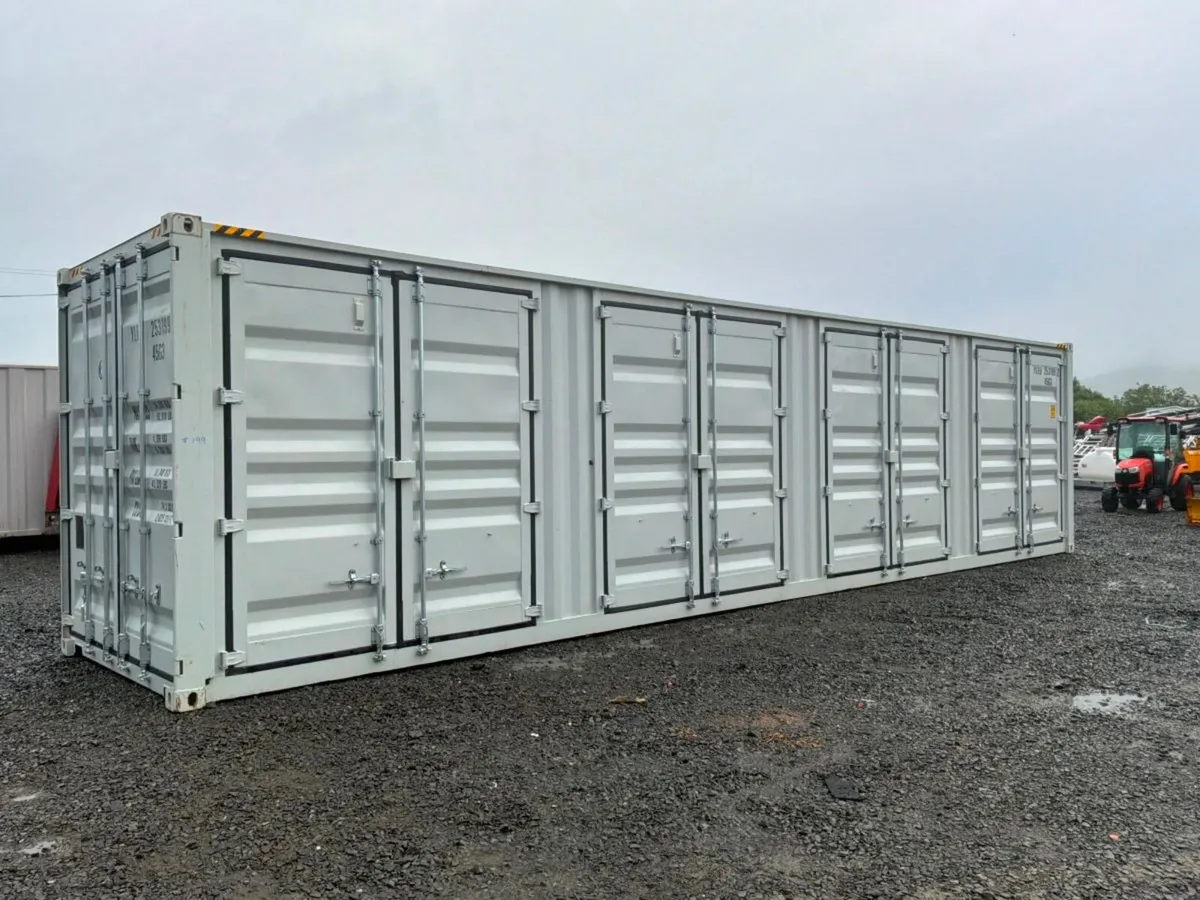 Single use 40ft multi door shipping Container..... - Image 3