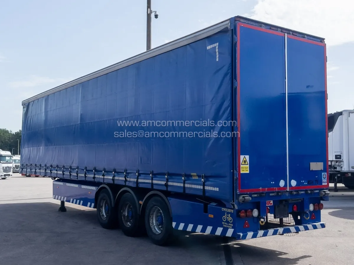 2017 SDC 4420MM CURTAINSIDE TRI AXLE TRAILER - Image 4