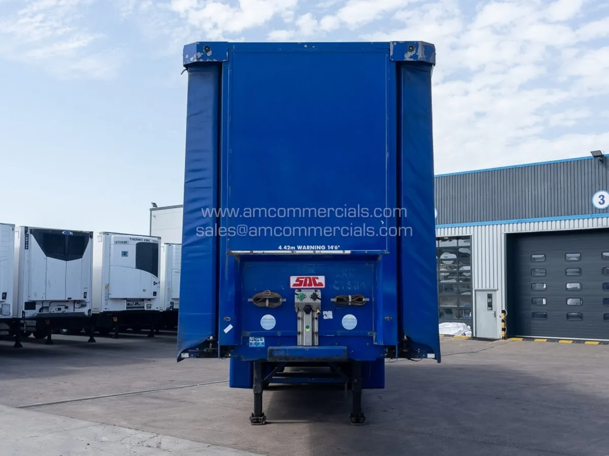 2017 SDC 4420MM CURTAINSIDE TRI AXLE TRAILER - Image 2