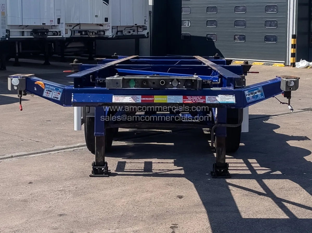 2020 DENNISON SLIDING SKELETAL TRAILER - Image 2