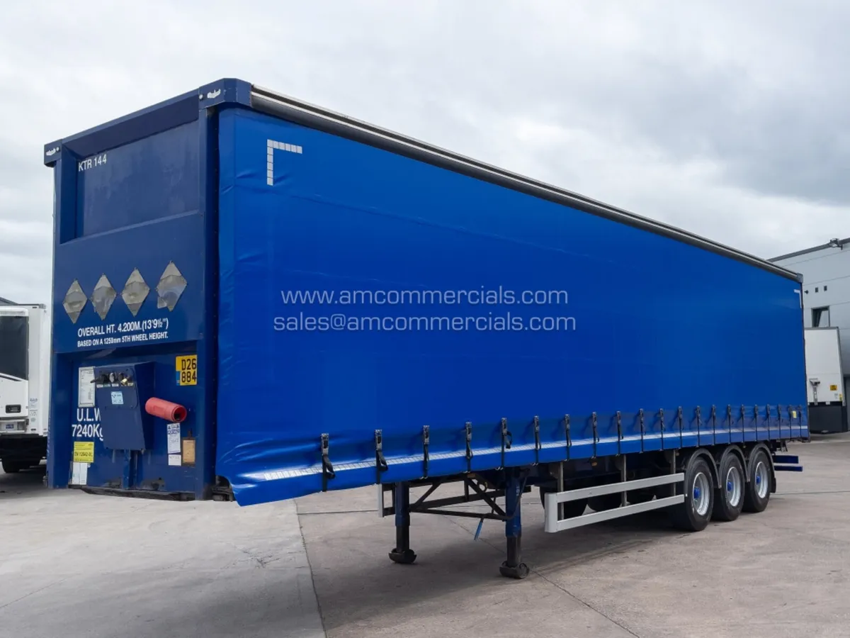 2016 DON-BUR 4200MM CURTAIN SIDE TRI AXLE TRAILER - Image 3