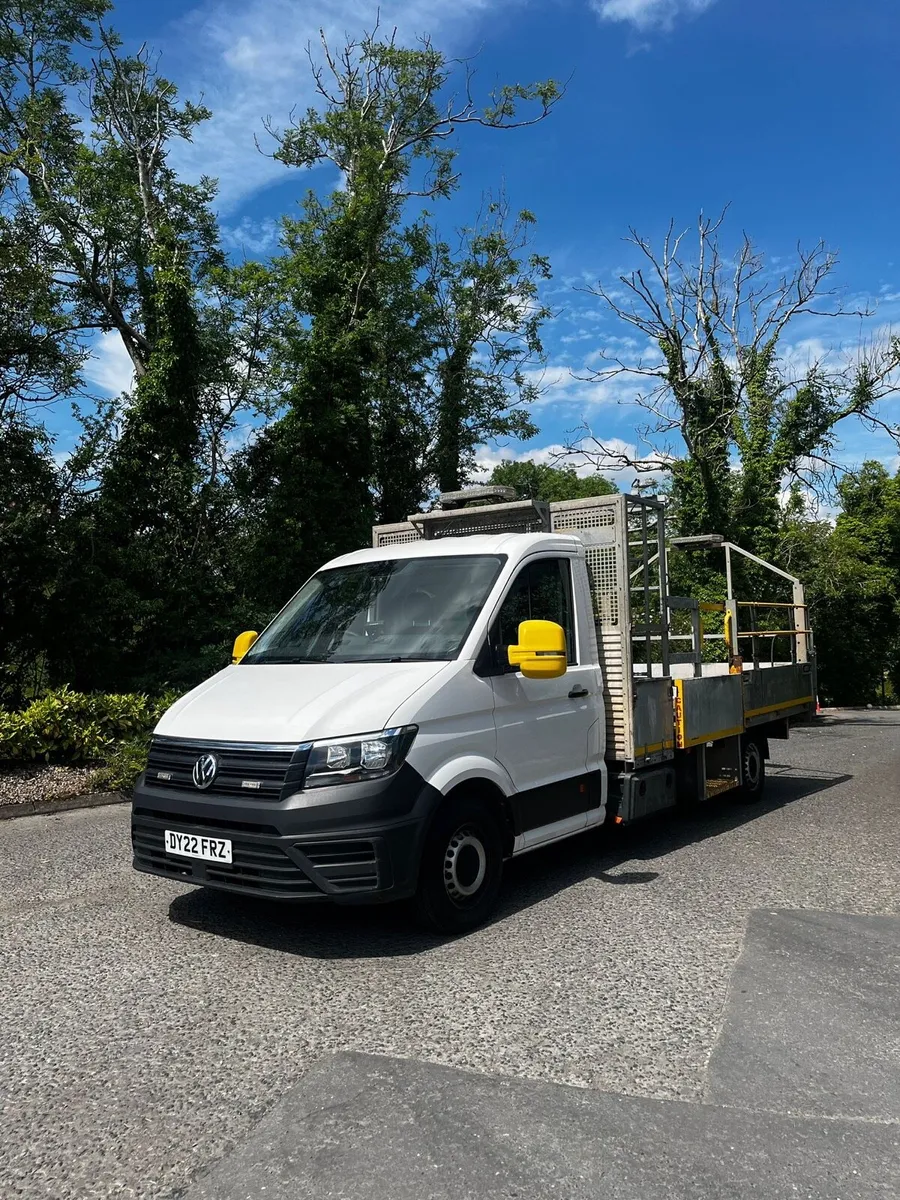2022 VW CRAFTER DROPSIDE TRAFFIC MANAGEMENT BODY - Image 1