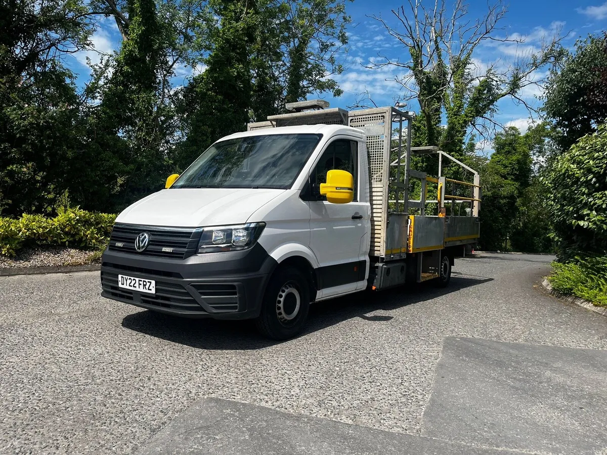 2022 VW CRAFTER DROPSIDE TRAFFIC MANAGEMENT BODY - Image 4