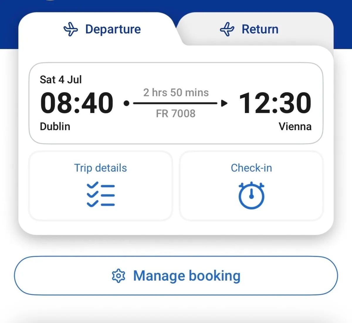 Dublin-Vienna Flights - Image 1