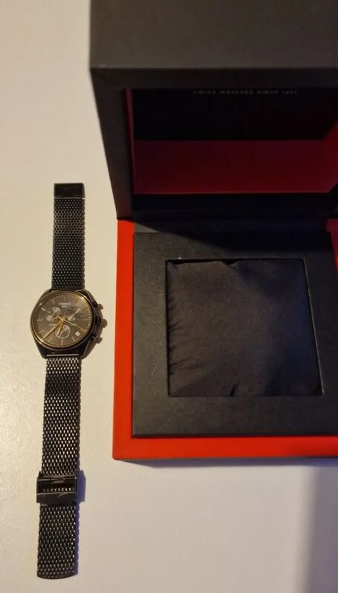 Tissot T Classic PR 100 Chronograph Black Dial Watch - Image 3