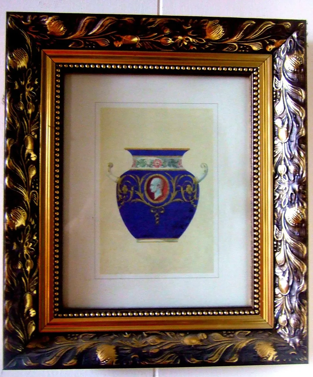 Set of 3 Matching Vintage Framed Classical Prints - Image 1