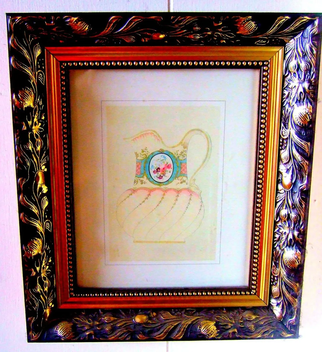 Set of 3 Matching Vintage Framed Classical Prints - Image 4