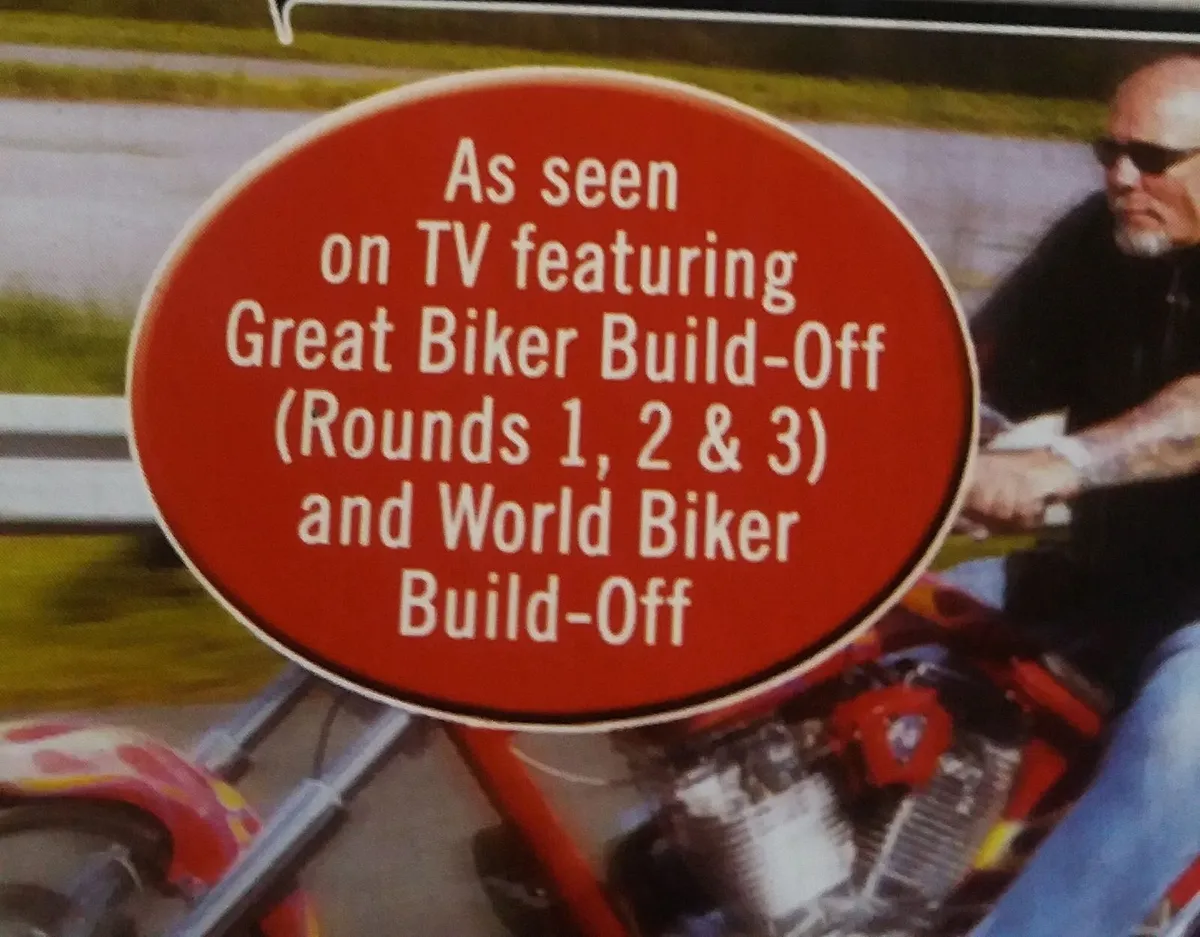 4 DVDS Great Biker Build Off / World Build Off - Image 3