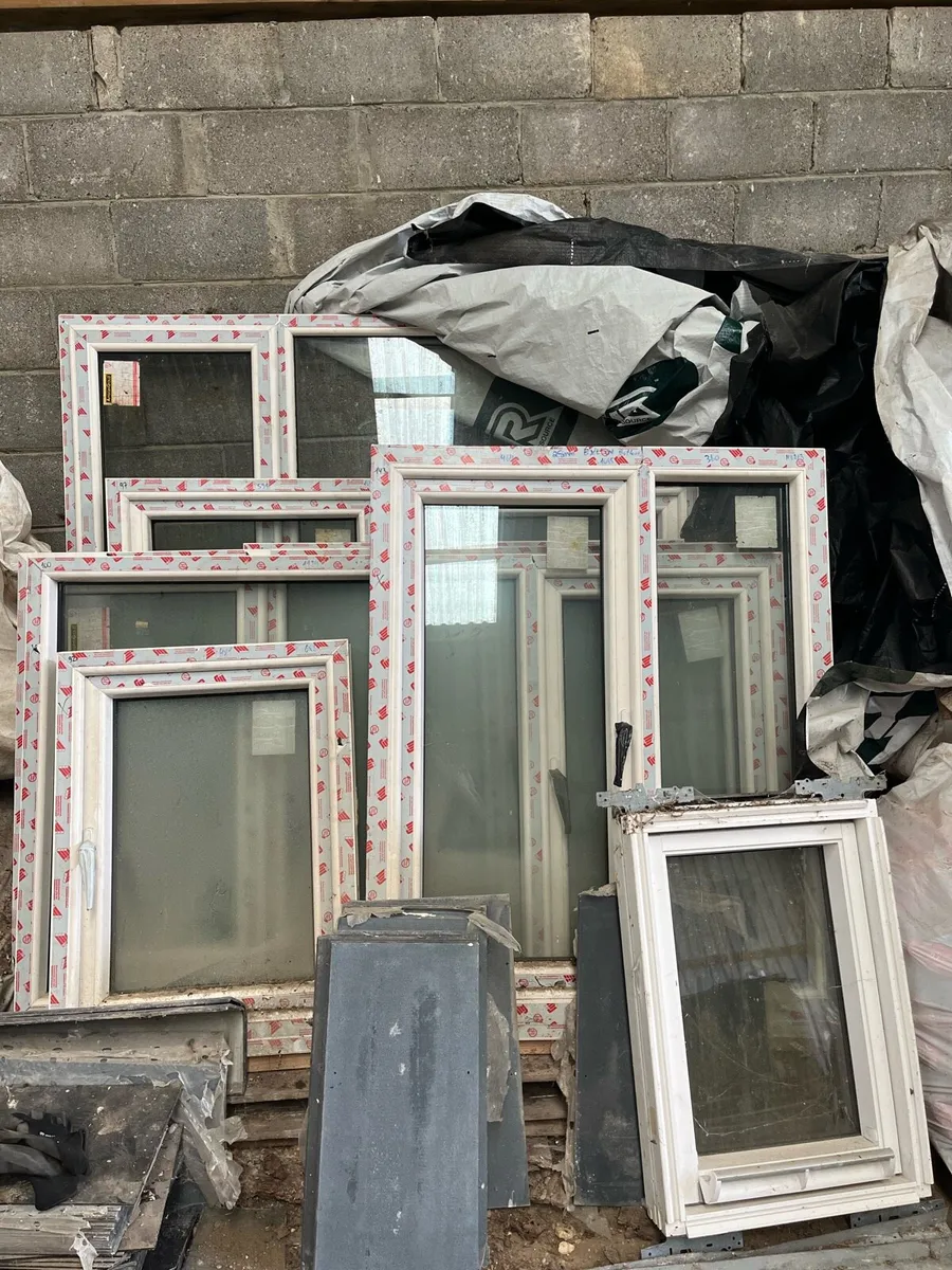 Full set of double glazed windows unused - Image 1