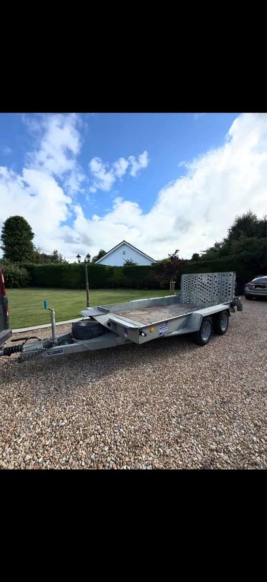 2025 12x6,1 Ifor Williams plant trailer - Image 2