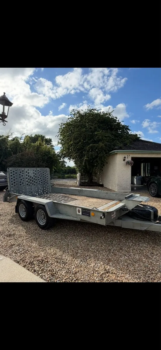 2025 12x6,1 Ifor Williams plant trailer - Image 3