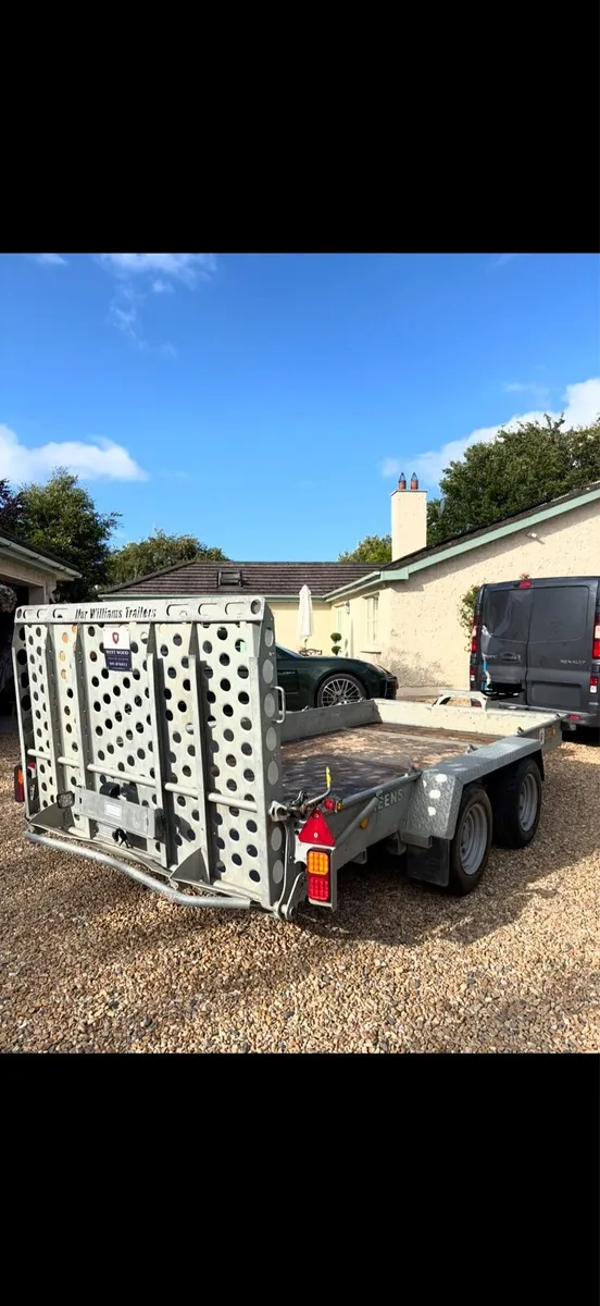 2025 12x6,1 Ifor Williams plant trailer - Image 4