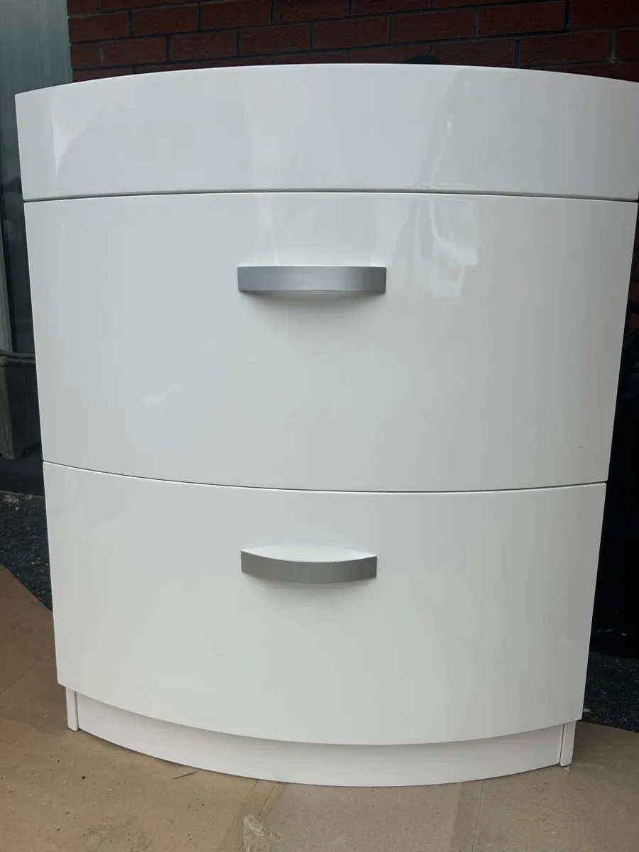 Bathroom basin drawer unit & LED Mirror - Image 2