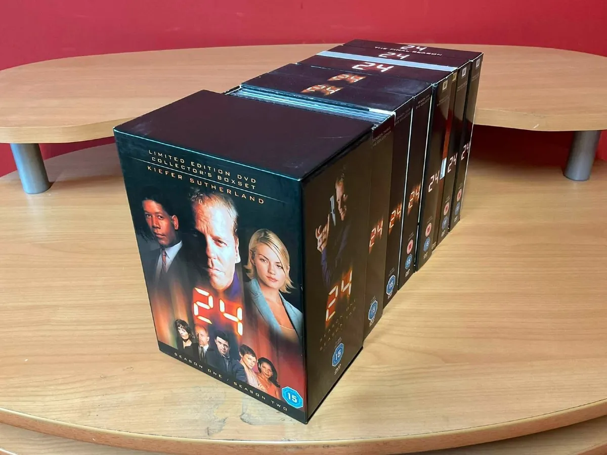 24 Complete DVD Box Set – Seasons 1–8 + Redemption - Image 1