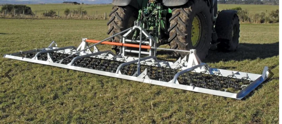 RITCHIE 6M MOUNTED GALV GRASS HARROW - Image 1
