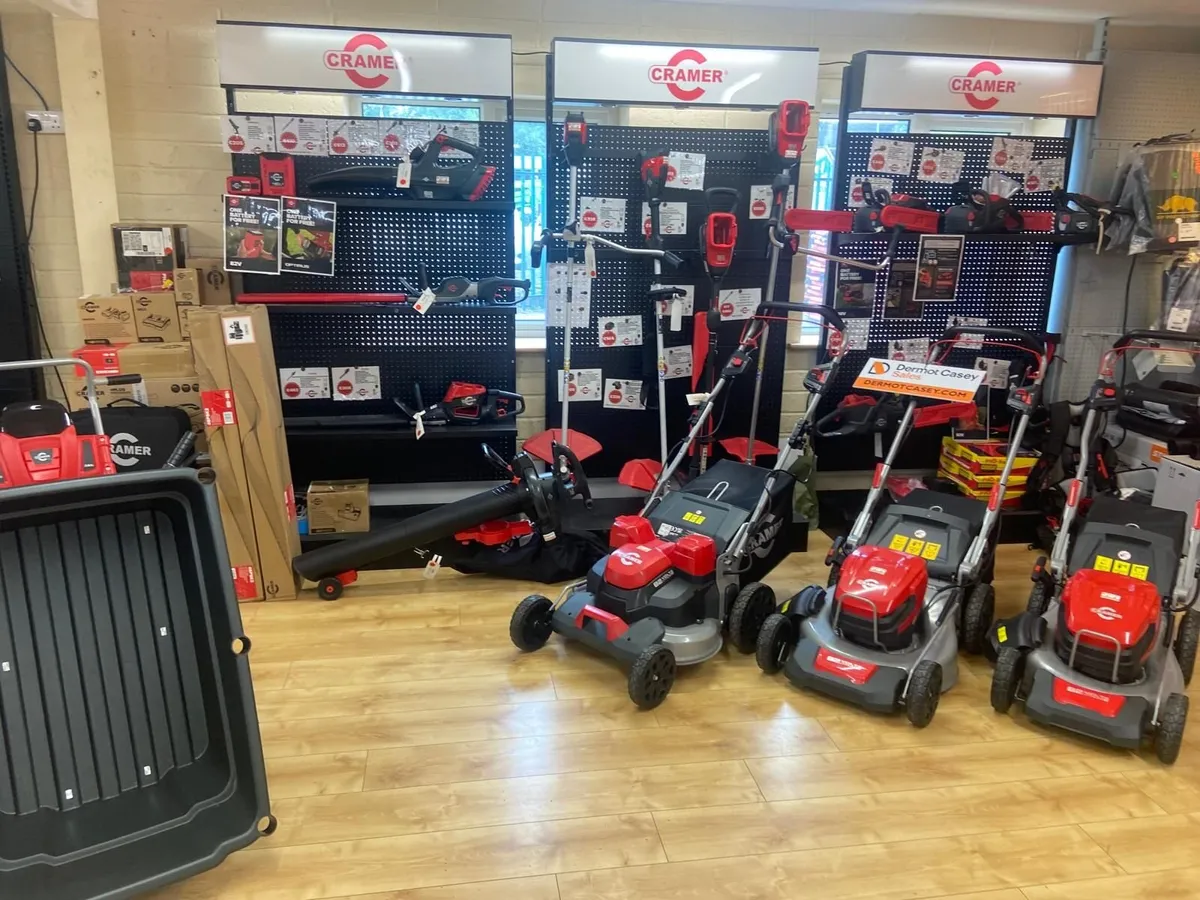 Cramer Strimmers, Chainsaws and Blowers in Stock - Image 1