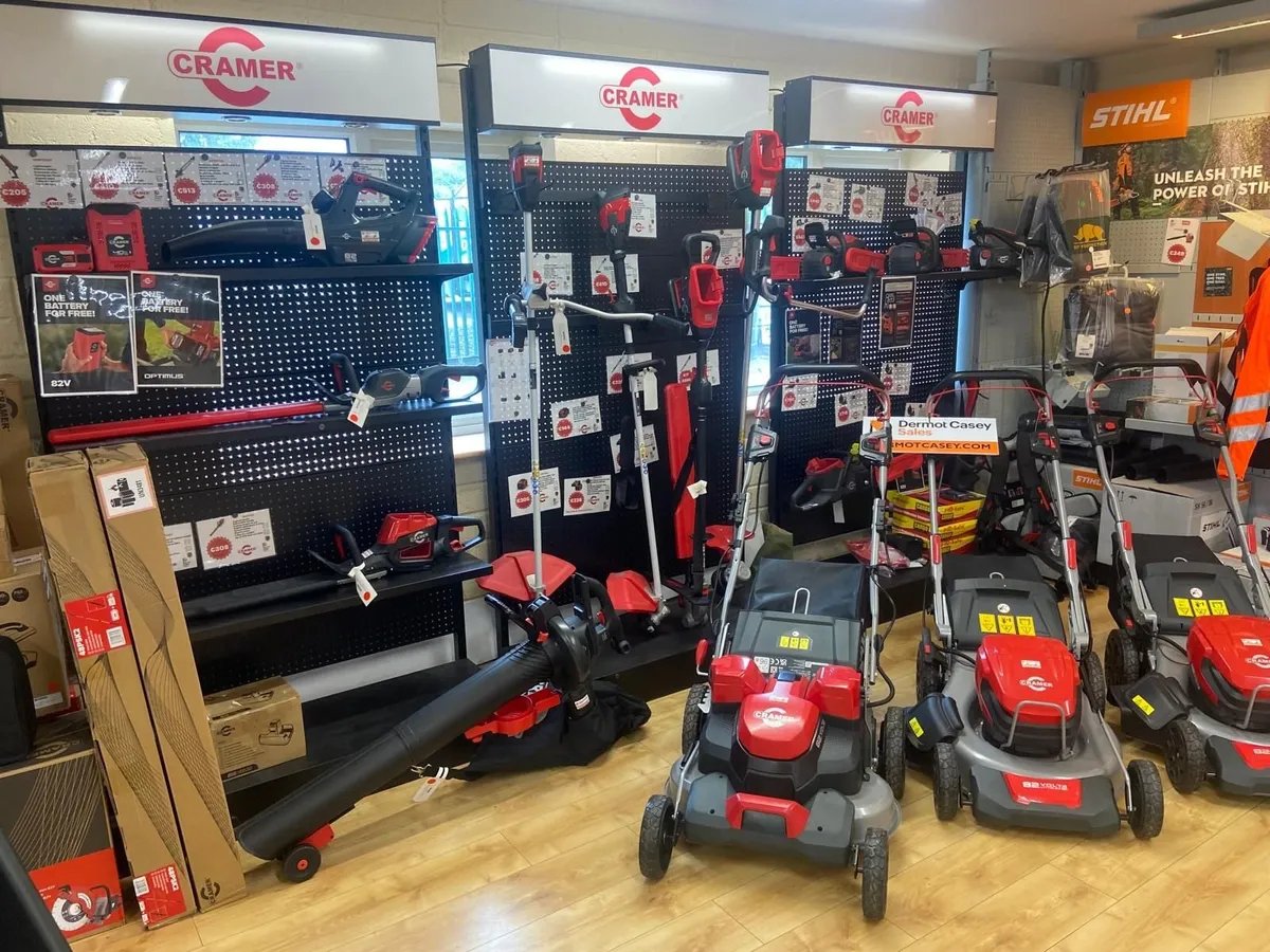 Cramer Strimmers, Chainsaws and Blowers in Stock - Image 3