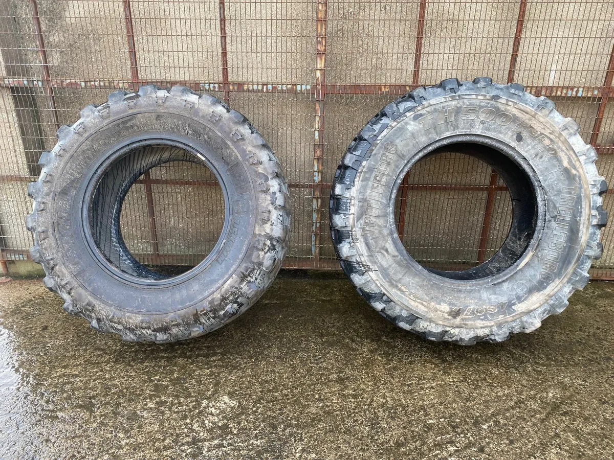 460/70R24 HARD SURFACE TYRES  SHOVEL TELEHANDLER - Image 4