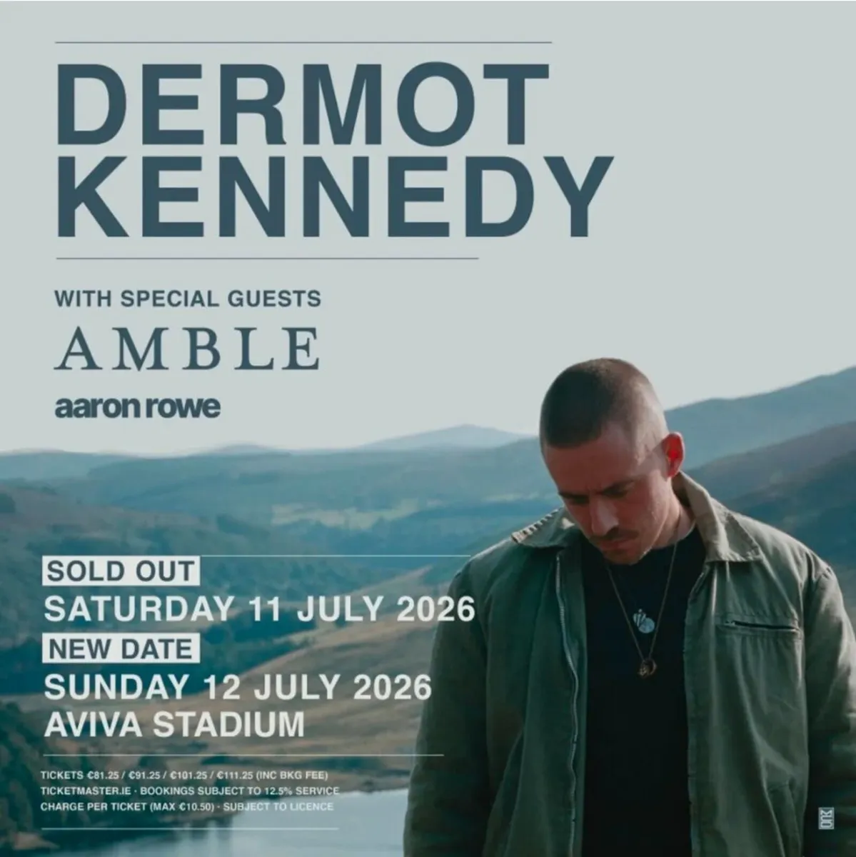 Tickets to Dermot Kennedy, Sat 11th July - Image 3