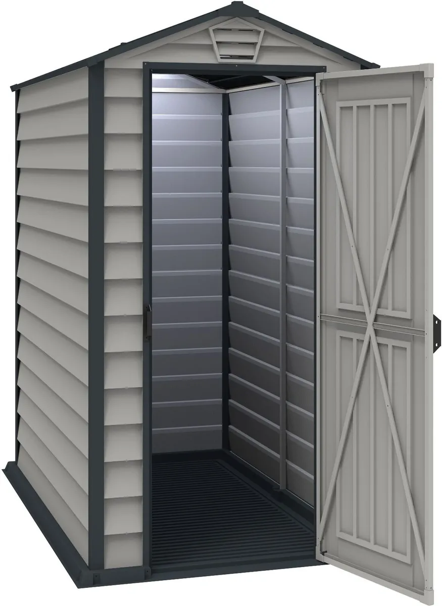 🏡 10x10 Alpine Steel Garden Shed – Extra Tall, - Image 3
