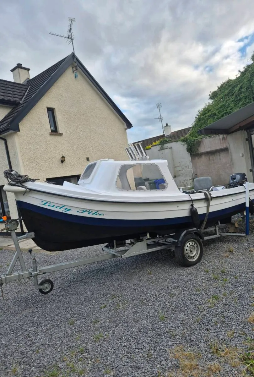 Orkney longliner 16ft, Yamaha 15hp 4 stroke - Image 1