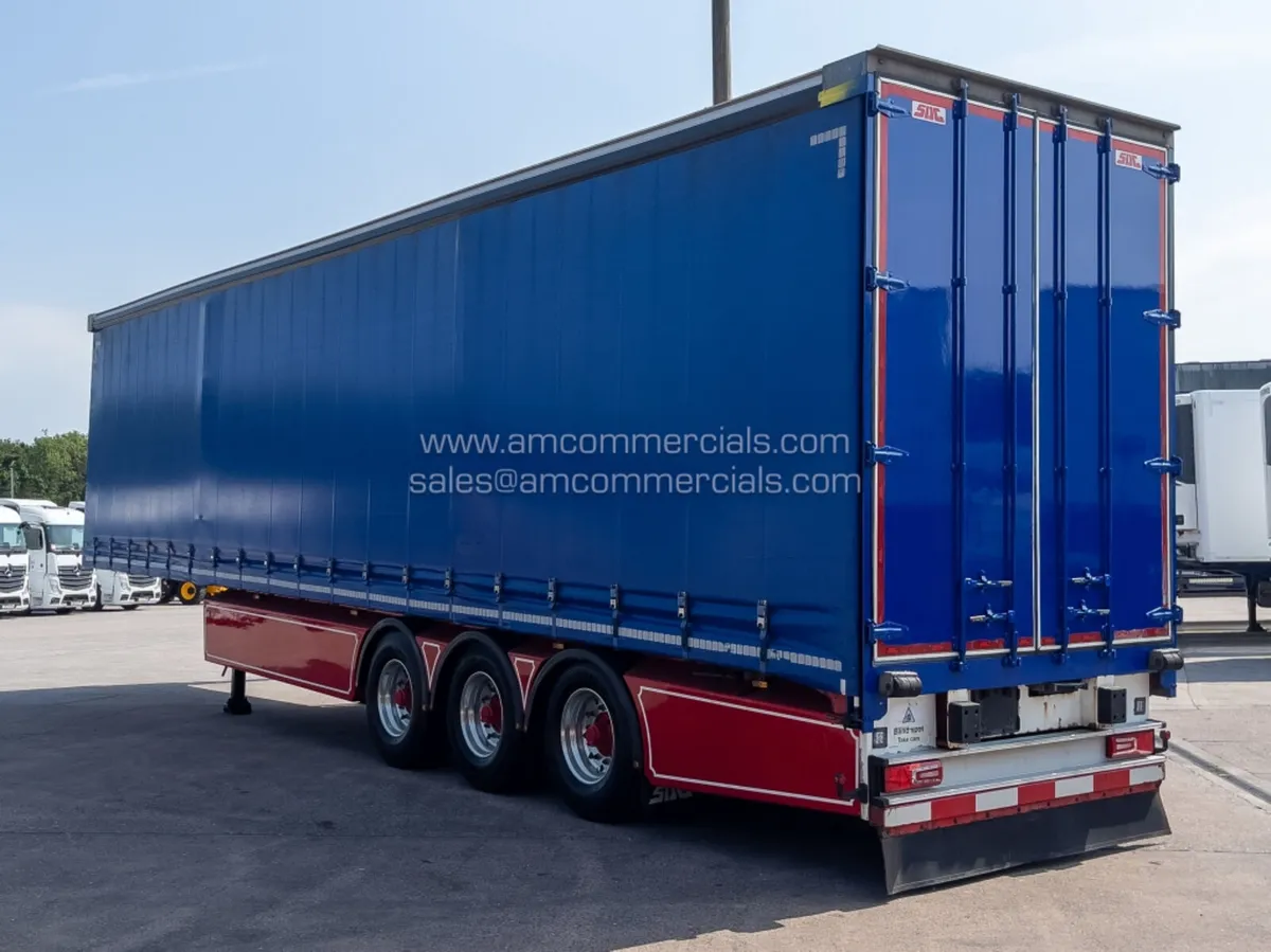 2021 SDC CURTAINSIDE TRI AXLE TRAILER - Image 4