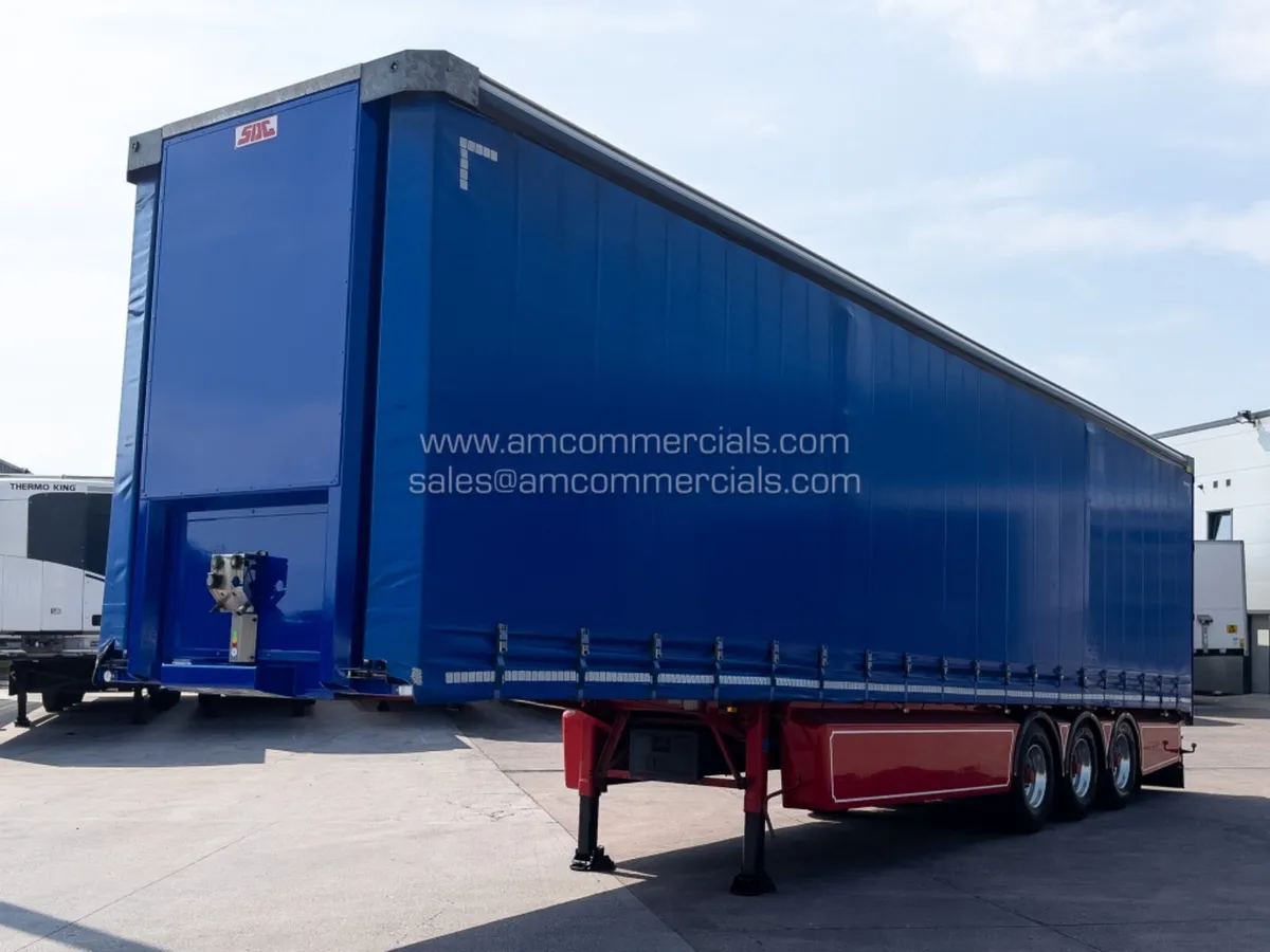2021 SDC CURTAINSIDE TRI AXLE TRAILER - Image 3