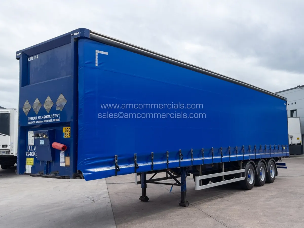 2016 DON BUR CURTAINSIDE TRAILER - Image 3