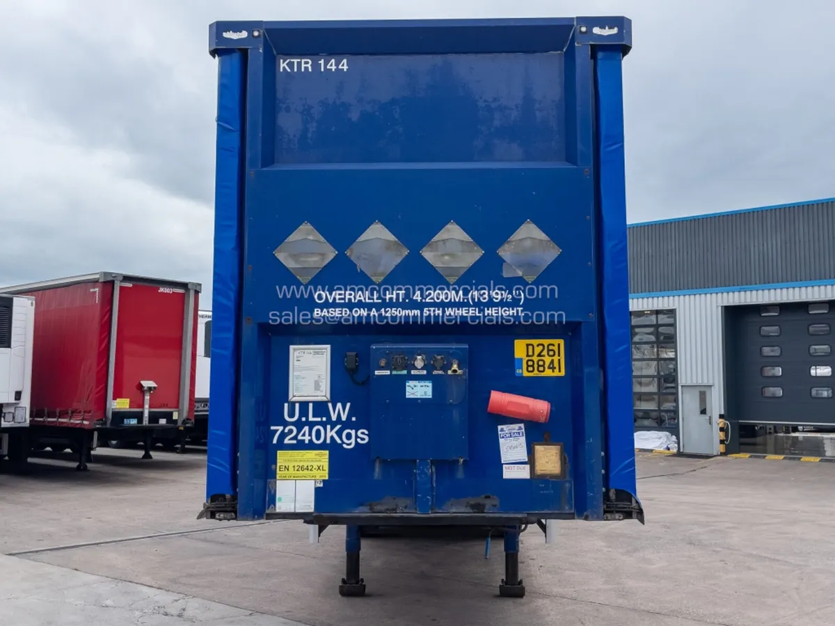 2016 DON BUR CURTAINSIDE TRAILER - Image 2
