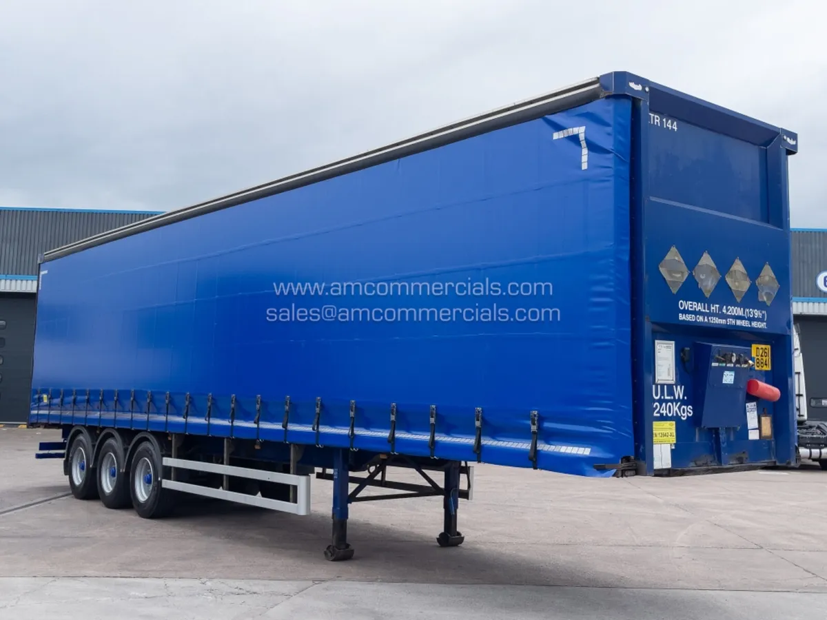 2016 DON BUR CURTAINSIDE TRAILER - Image 1